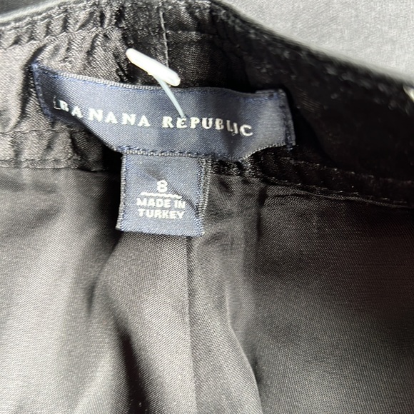 Banana Republic pants cotton silk size 8 - Picture 4 of 7